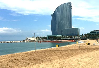 3 Fantastics Hotels On Barcelona Beach